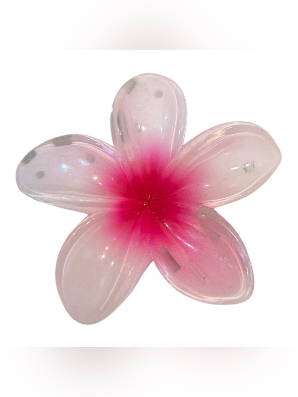 Emi Jay Pink Gradient Floral Hair Clip
